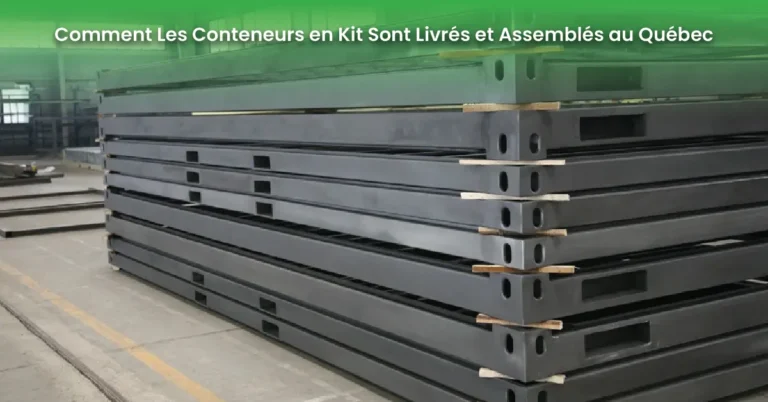 Conteneurs en Kit au Québec